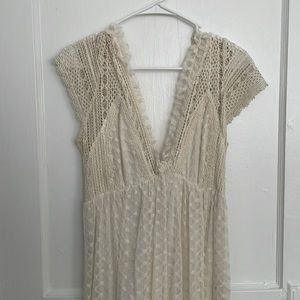 Crochted/Lace jumpsuit UO